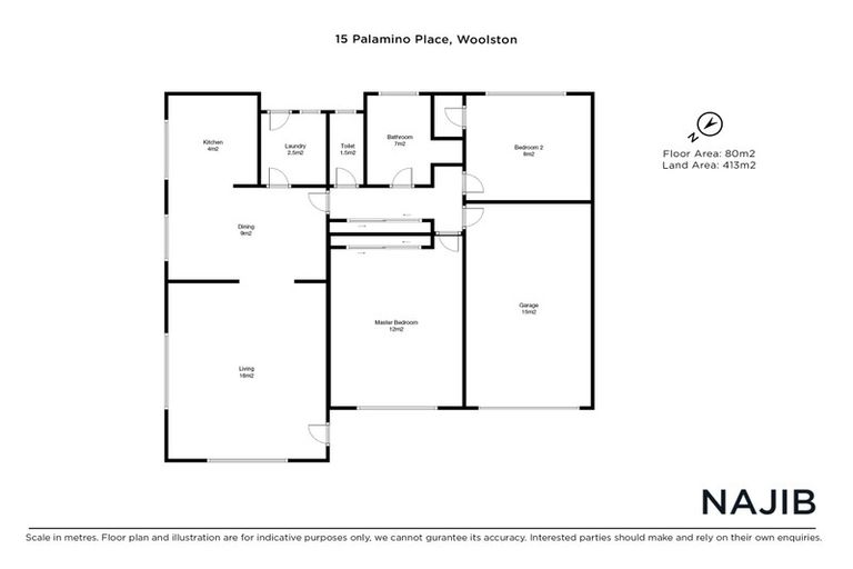 Photo of property in 15 Palamino Place, Woolston, Christchurch, 8023