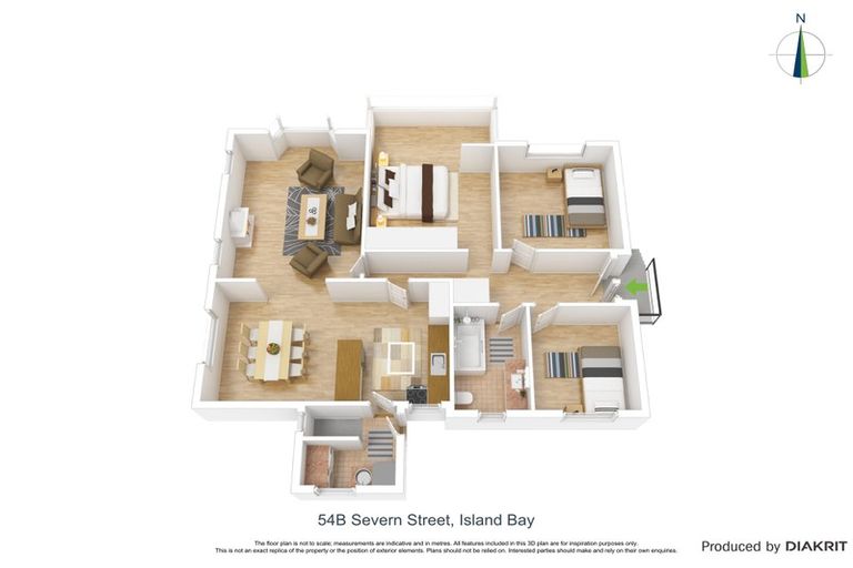 Photo of property in 54b Severn Street, Island Bay, Wellington, 6023