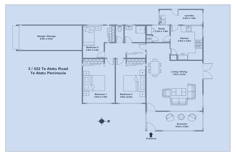 Photo of property in 3/522 Te Atatu Road, Te Atatu Peninsula, Auckland, 0610