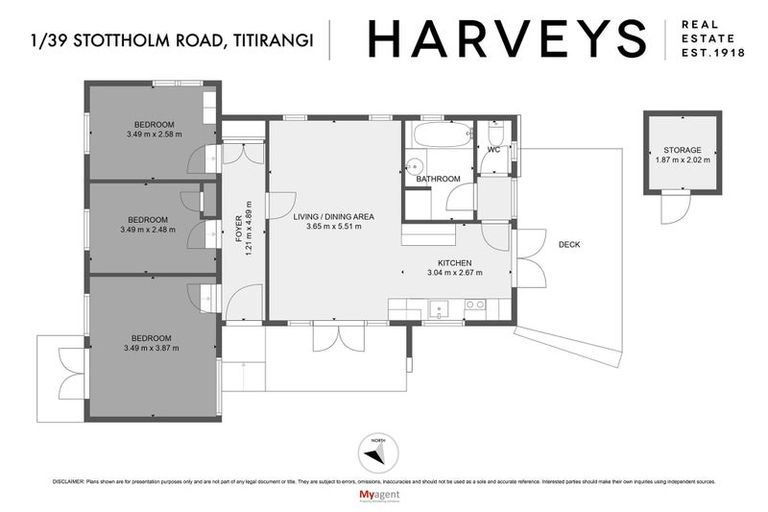 Photo of property in 1/39 Stottholm Road, Titirangi, Auckland, 0604