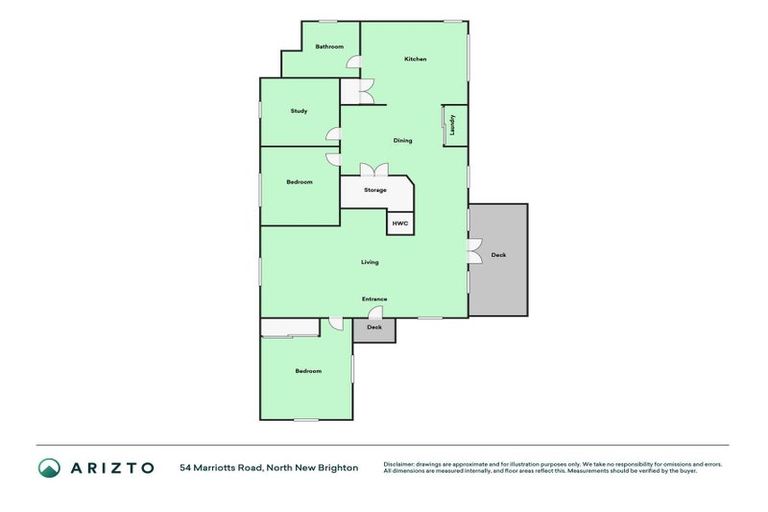 Photo of property in 54 Marriotts Road, North New Brighton, Christchurch, 8083