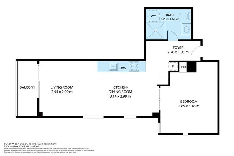 Photo of property in 901/8u Wigan Street, Te Aro, Wellington, 6011