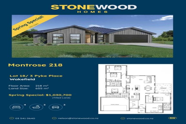 Photo of property in 3 Pyke Place, Wakefield, 7025