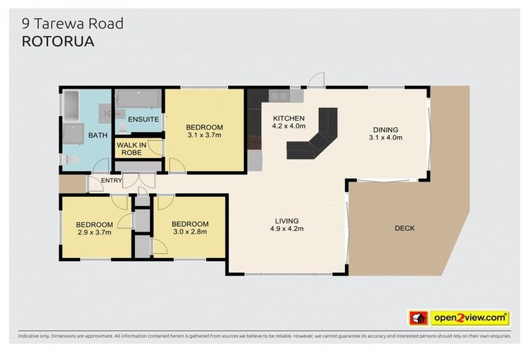 Photo of property in 9 Tarewa Road, Rotorua, 3010