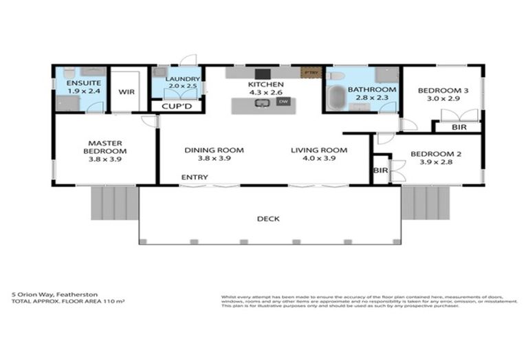 Photo of property in 1 Orion Way, Featherston, 5710