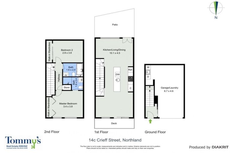 Photo of property in 14c Crieff Street, Northland, Wellington, 6012