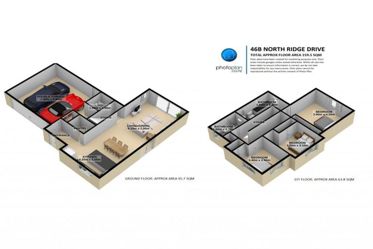 Photo of property in 46u2 North Ridge Drive, Rototuna North, Hamilton, 3281