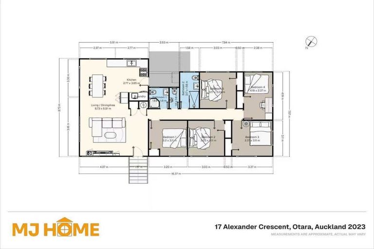 Photo of property in 17 Alexander Crescent, Otara, Auckland, 2023