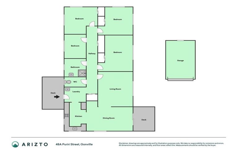 Photo of property in 48 Puriri Street, Gonville, Whanganui, 4501