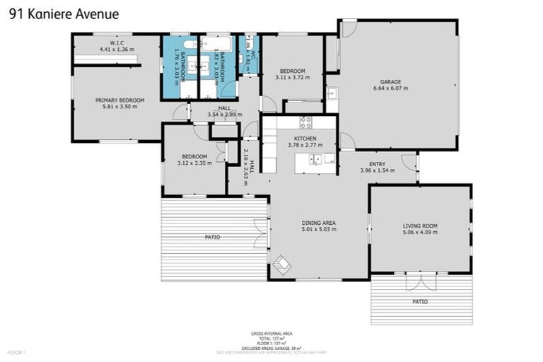 Photo of property in 91 Kaniere Avenue, Hei Hei, Christchurch, 8042