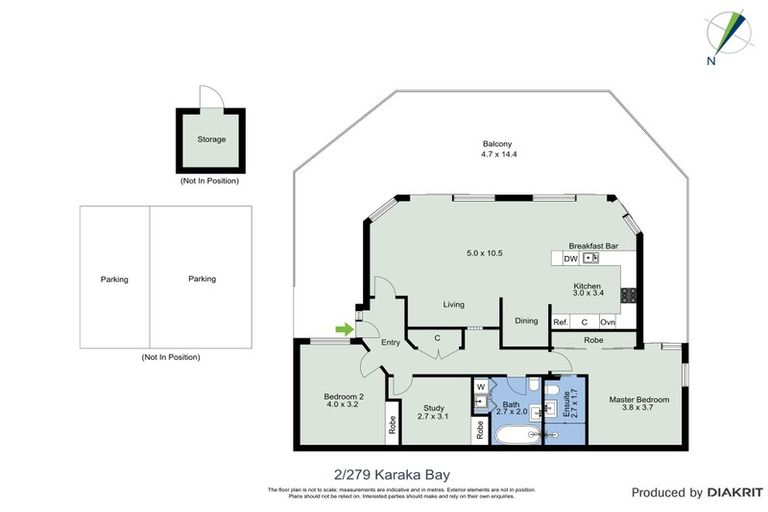 Photo of property in 2/279 Karaka Bay Road, Karaka Bays, Wellington, 6022
