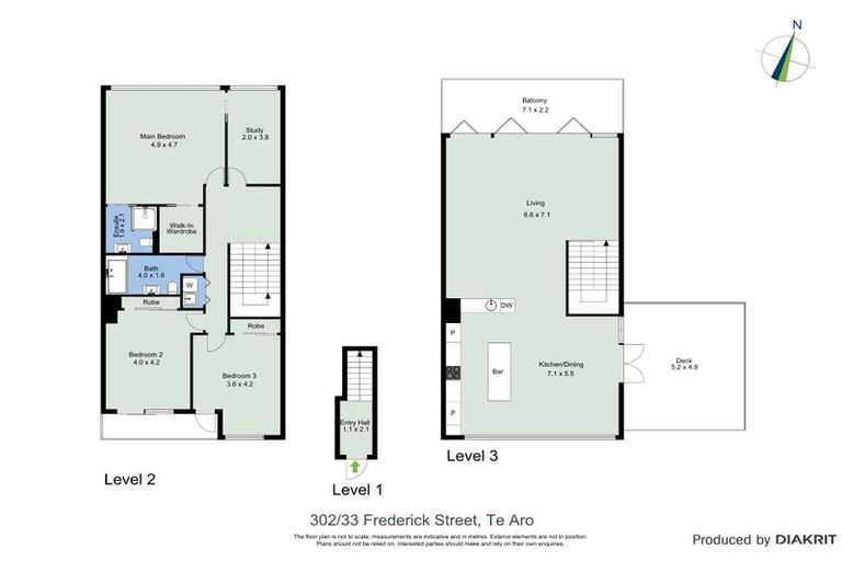 Photo of property in Croxley Mill Apartments, 302/33 Frederick Street, Te Aro, Wellington, 6011