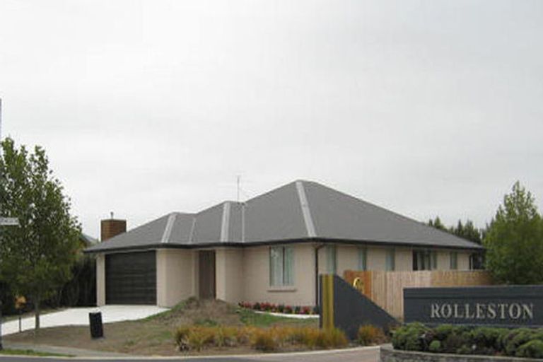 Photo of property in 100 Rolleston Drive, Rolleston, 7614