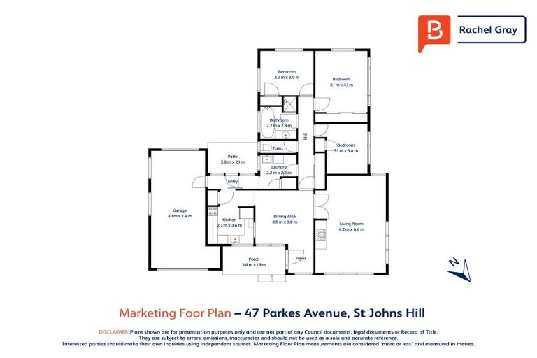 Photo of property in 47 Parkes Avenue, Saint Johns Hill, Whanganui, 4501