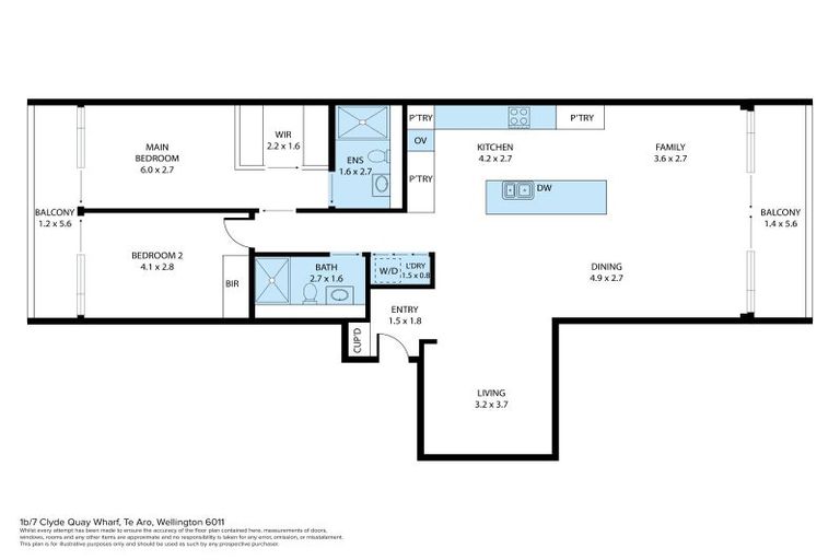 Photo of property in Clyde Quay Wharf, 7u1b Clyde Quay Wharf, Te Aro, Wellington, 6011