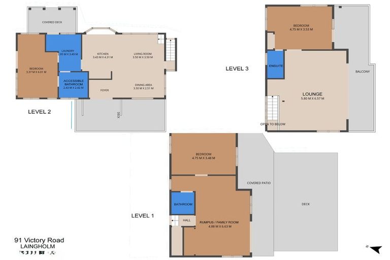 Photo of property in 91 Victory Road, Laingholm, Auckland, 0604