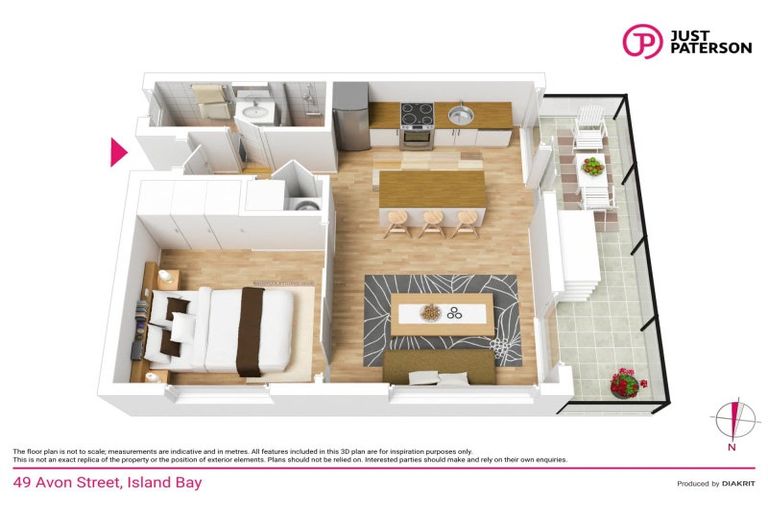 Photo of property in 49 Avon Street, Island Bay, Wellington, 6023