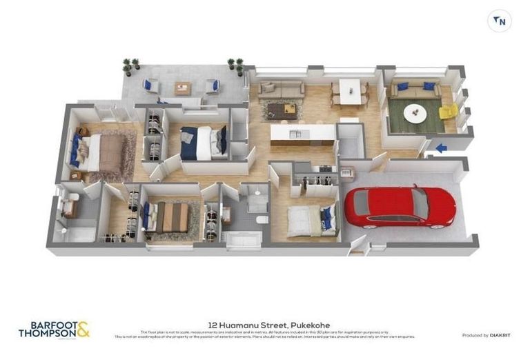 Photo of property in 12 Huamanu Street, Pukekohe, 2120