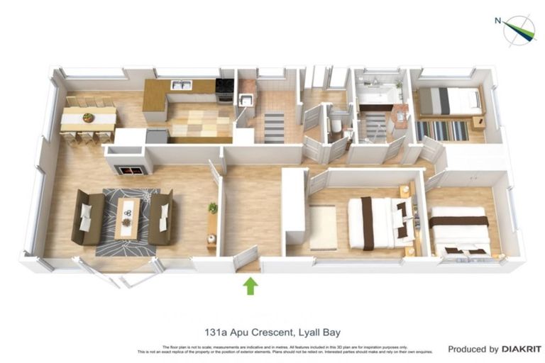 Photo of property in 131a Apu Crescent, Lyall Bay, Wellington, 6022
