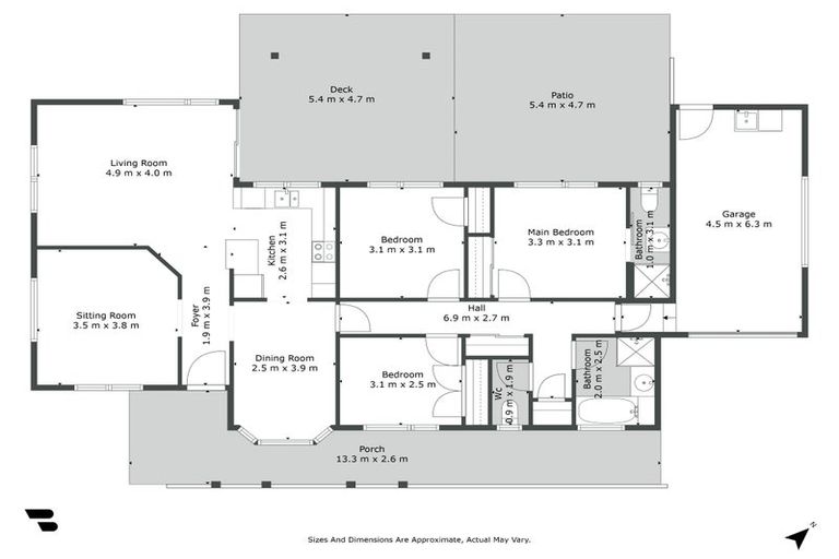 Photo of property in 2/9 Perendale Close, Somerville, Auckland, 2014