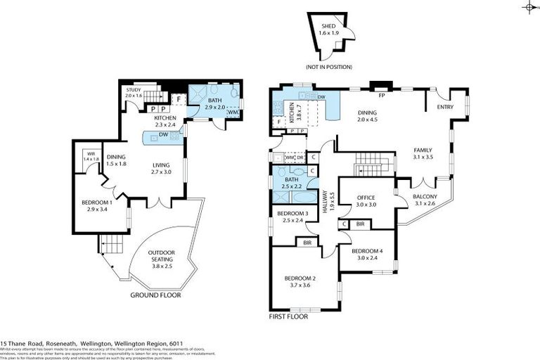 Photo of property in 15 Thane Road, Roseneath, Wellington, 6011