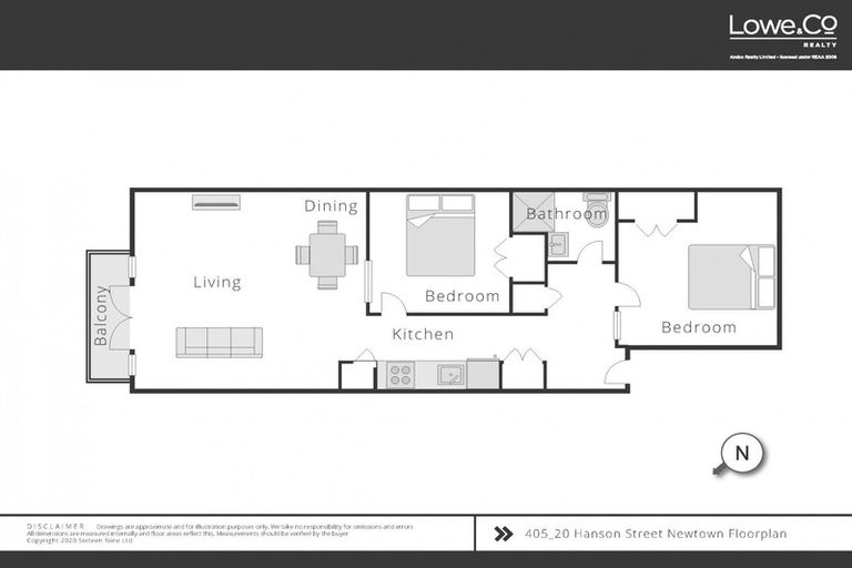 Photo of property in Vespa Apartments, 405/20 Hanson Street, Mount Cook, Wellington, 6021