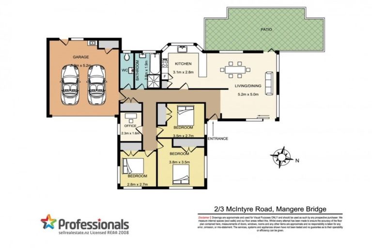 Photo of property in 2/3 Mcintyre Road, Mangere Bridge, Auckland, 2022