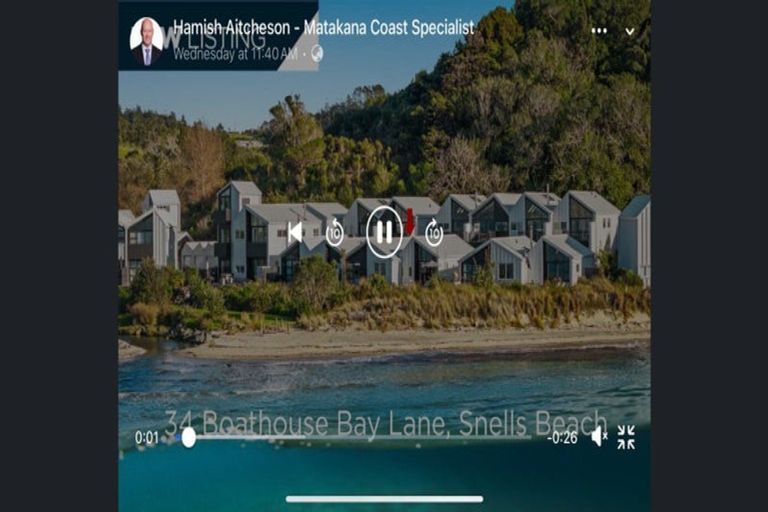 Photo of property in 34 Boathouse Bay Lane, Snells Beach, 0920