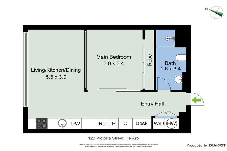 Photo of property in A C Nielsen House, 104/120 Victoria Street, Te Aro, Wellington, 6011