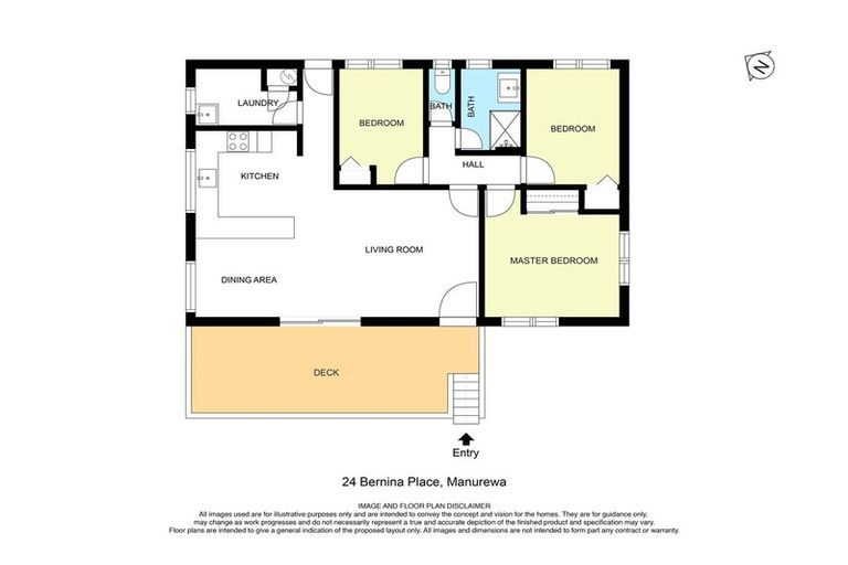 Photo of property in 2/24 Bernina Place, Weymouth, Auckland, 2103