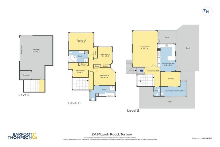Photo of property in 2a Mizpah Road, Torbay, Auckland, 0630