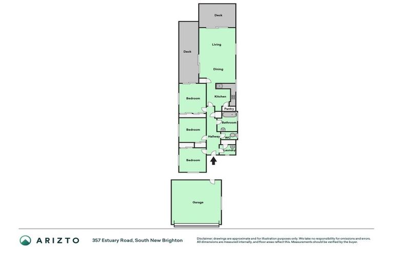 Photo of property in 357 Estuary Road, South New Brighton, Christchurch, 8062
