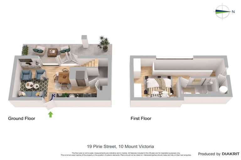 Photo of property in Ink'd, 10/19 Pirie Street, Mount Victoria, Wellington, 6011
