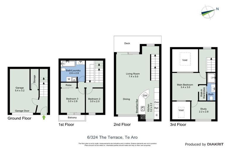 Photo of property in Fernhill Flats, 324u6 The Terrace, Te Aro, Wellington, 6011