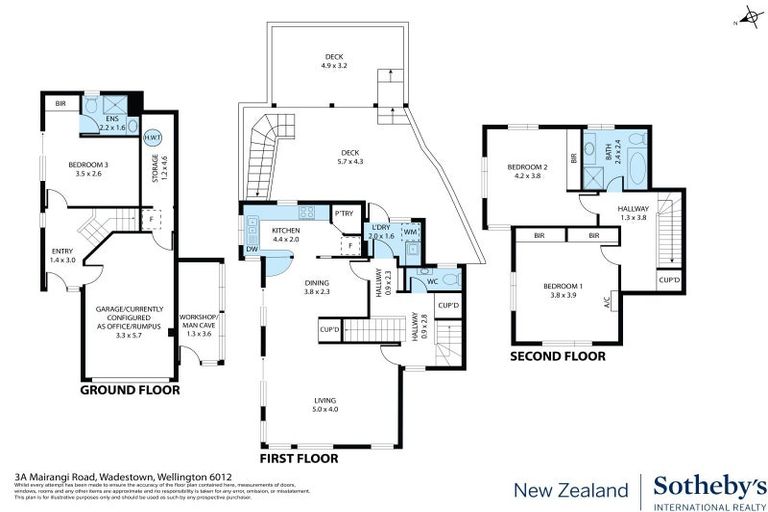 Photo of property in 3a Mairangi Road, Wadestown, Wellington, 6012