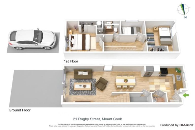 Photo of property in Nouvo Apartments, 21u5 Rugby Street, Mount Cook, Wellington, 6021