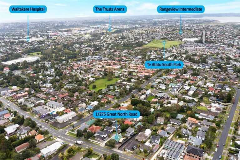 Photo of property in 275 Great North Road, Henderson, Auckland, 0612