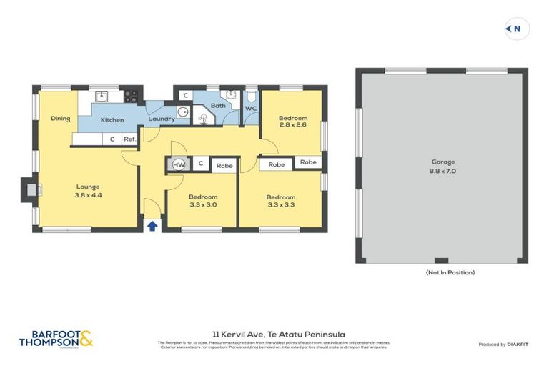 Photo of property in 11a Kervil Avenue, Te Atatu Peninsula, Auckland, 0610