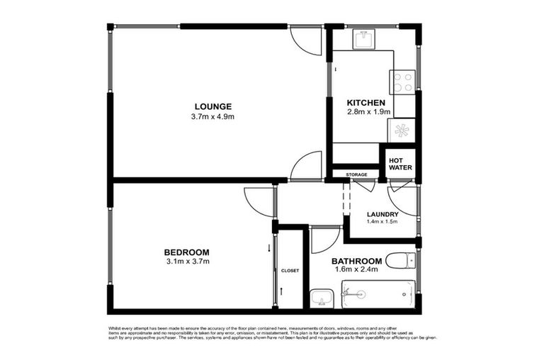 Photo of property in 28f3 Brussels Street, Miramar, Wellington, 6022