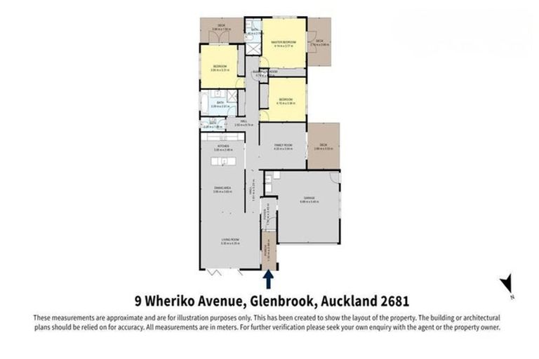 Photo of property in 9 Wheriko Avenue, Glenbrook, Waiuku, 2681