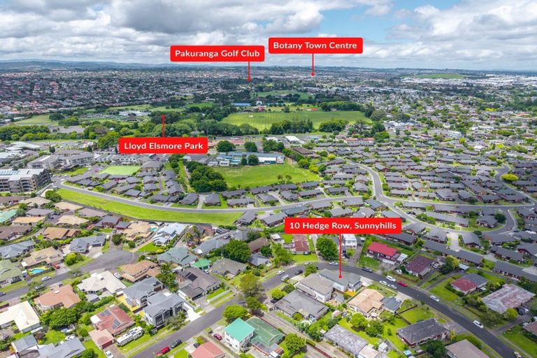 Photo of property in 10 Hedge Row, Sunnyhills, Auckland, 2010