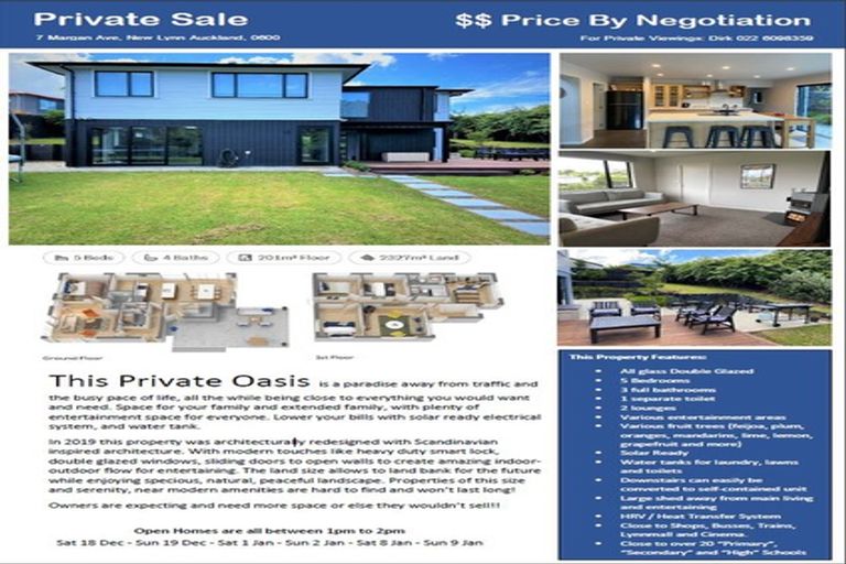 Photo of property in 7 Margan Avenue, New Lynn, Auckland, 0600