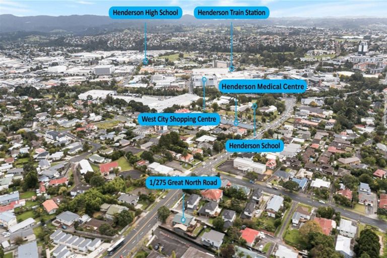 Photo of property in 275 Great North Road, Henderson, Auckland, 0612