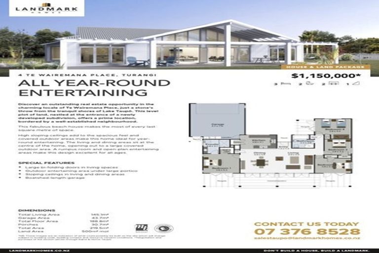 Photo of property in 4 Te Wairemana Place, Turangi, 3334