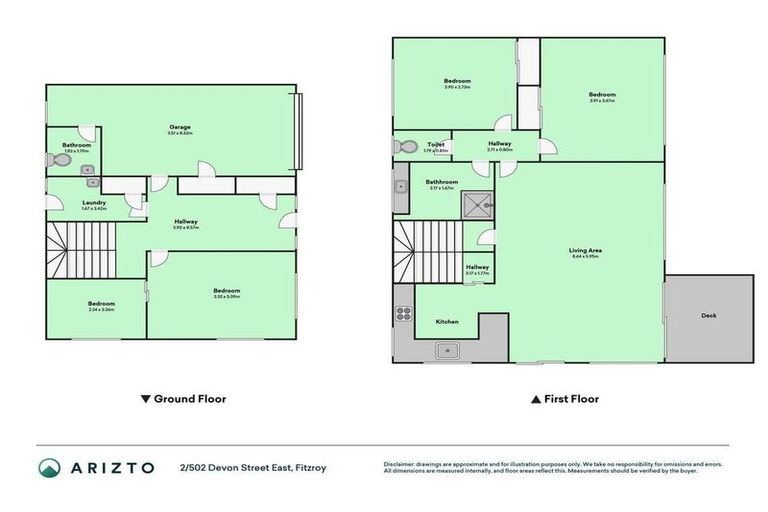 Photo of property in 2/502 Devon Street East, Strandon, New Plymouth, 4312