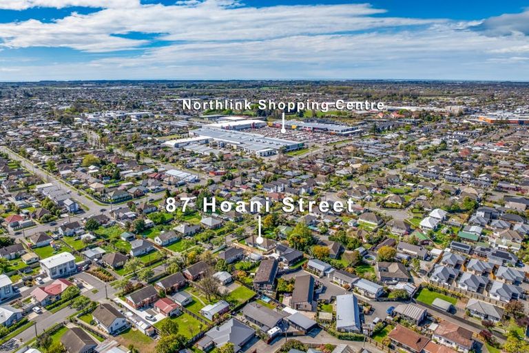 Photo of property in 87 Hoani Street, Northcote, Christchurch, 8052