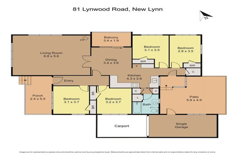 Photo of property in 81 Lynwood Road, New Lynn, Auckland, 0600