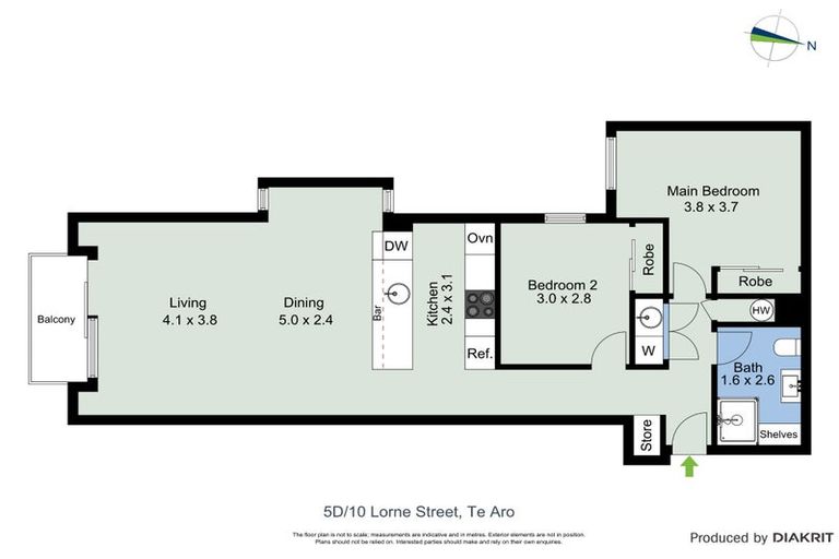 Photo of property in Republic2, 5d/10 Lorne Street, Te Aro, Wellington, 6011