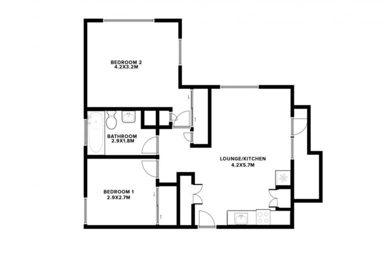 Photo of property in Westhaven Apartments, 23/127u Molesworth Street, Thorndon, Wellington, 6011