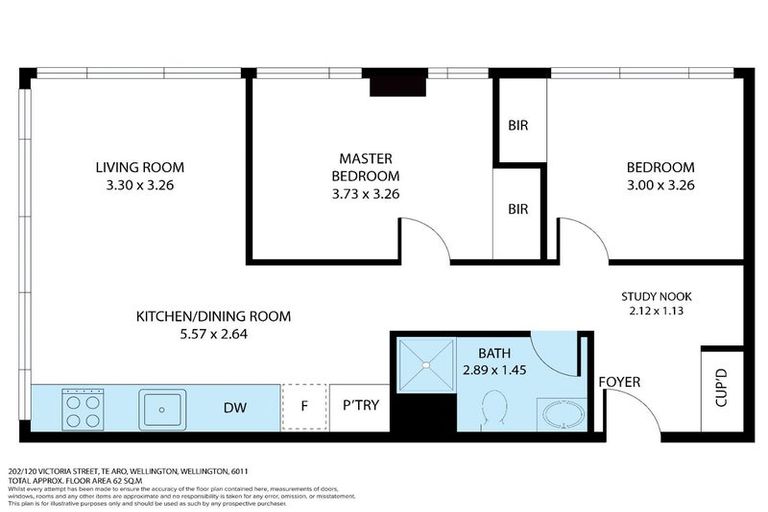 Photo of property in A C Nielsen House, 202/120 Victoria Street, Te Aro, Wellington, 6011